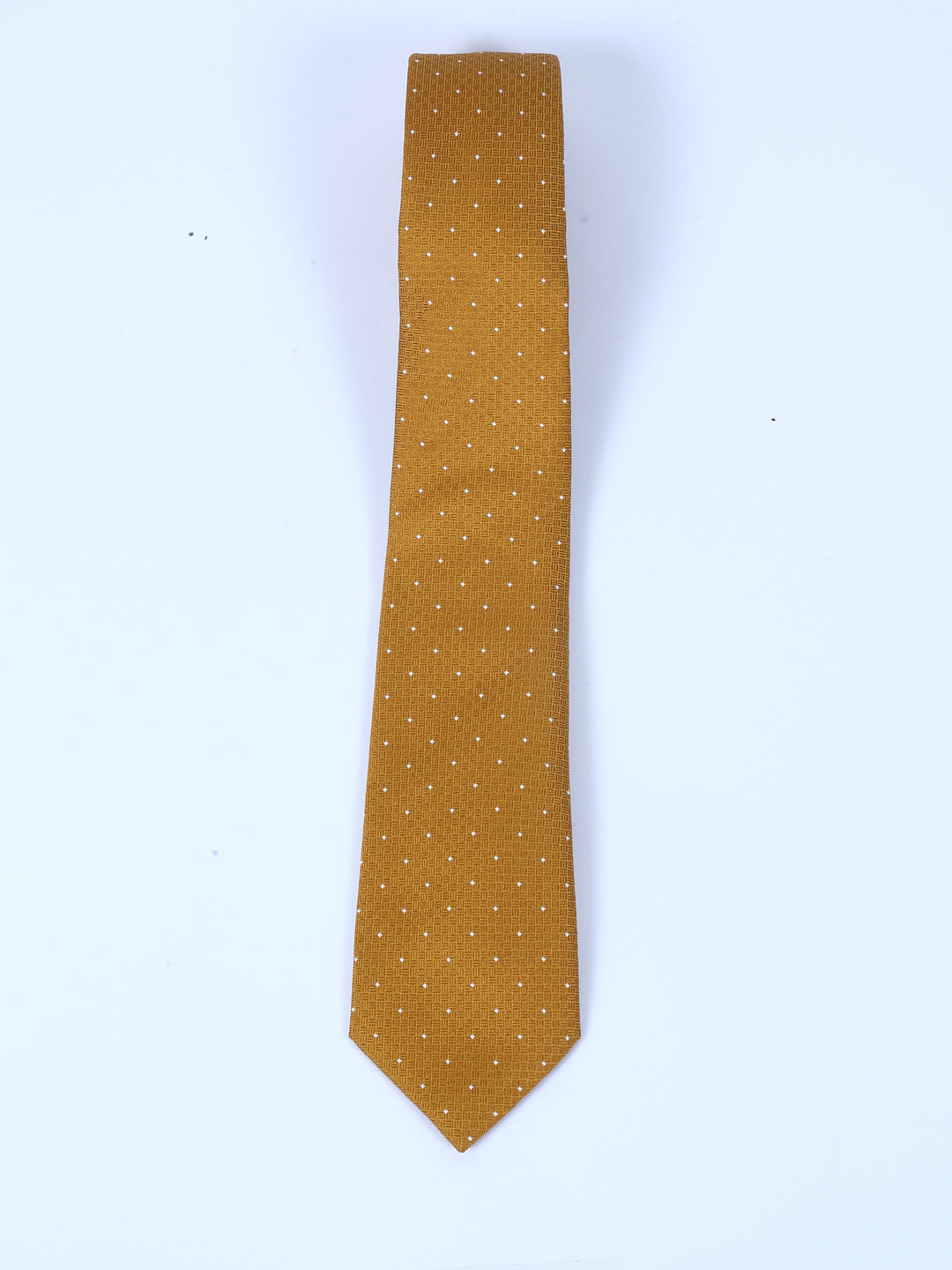 TM Lewin Mens Pure Silk Dotted Tie 61207