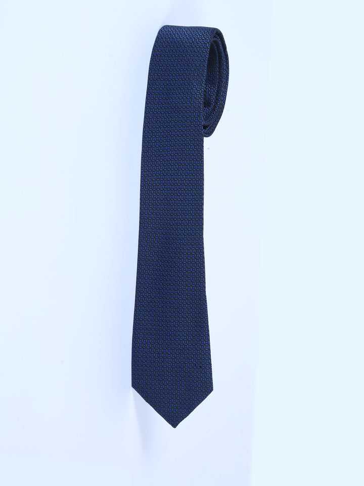 TM Lewin Mens Pure Silk Jacquard Tie 65618