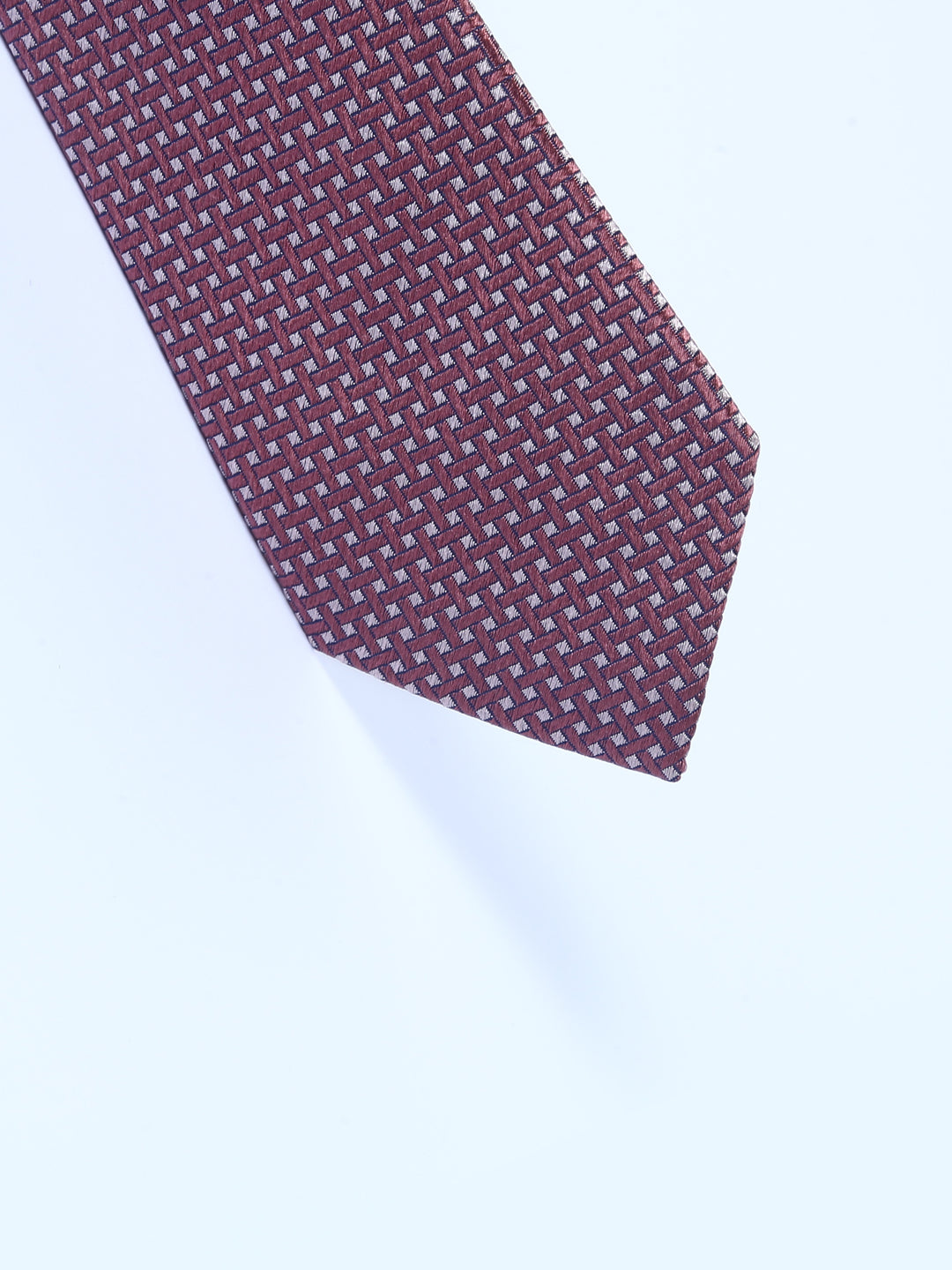 TM Lewin Mens Pure Silk Jacquard Tie 64555