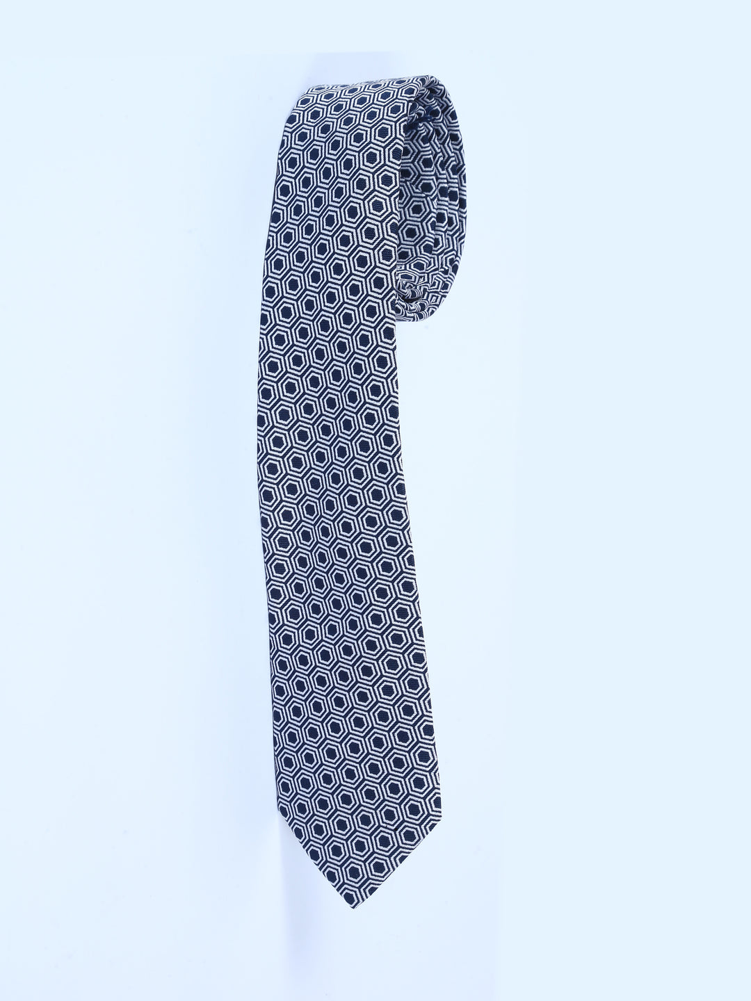 TM Lewin Mens Pure Silk Round Textured Tie 64601