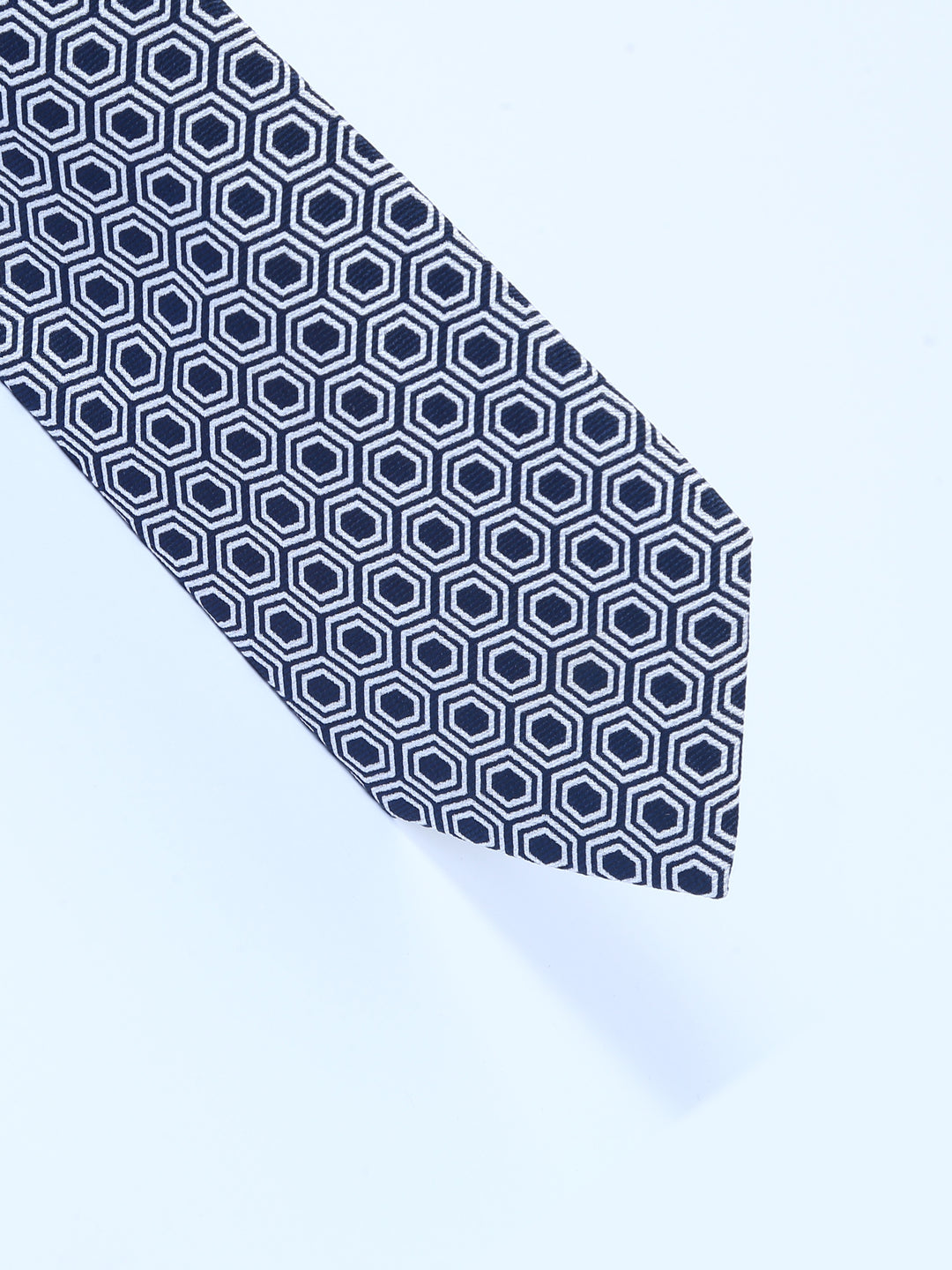 TM Lewin Mens Pure Silk Round Textured Tie 64601