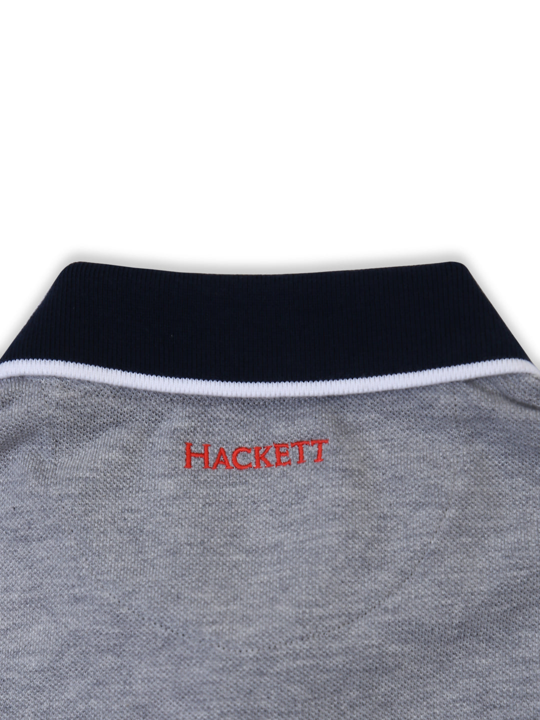 Hackett Mens S/S H Logo& Crown Crist Plain Polo HM562999
