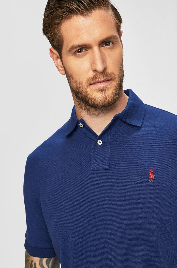 RL Mens S/S Small Pony Plain Polo 710680784095