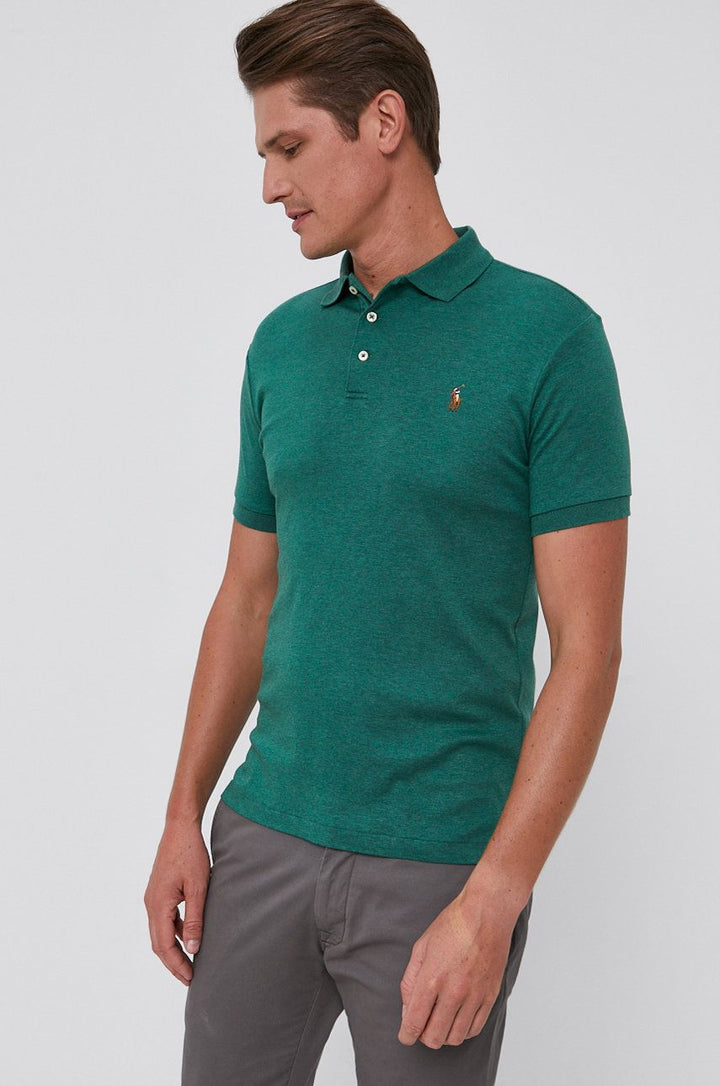 RL Mens S/S Small Pony (Soft Touch) Plain Polo 710652578080