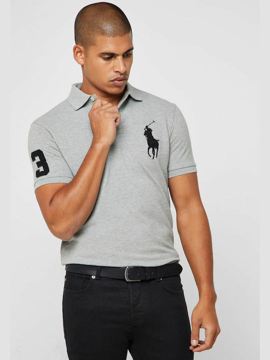 RL Mens S/S Cotton Big Pony Polo 710688969002