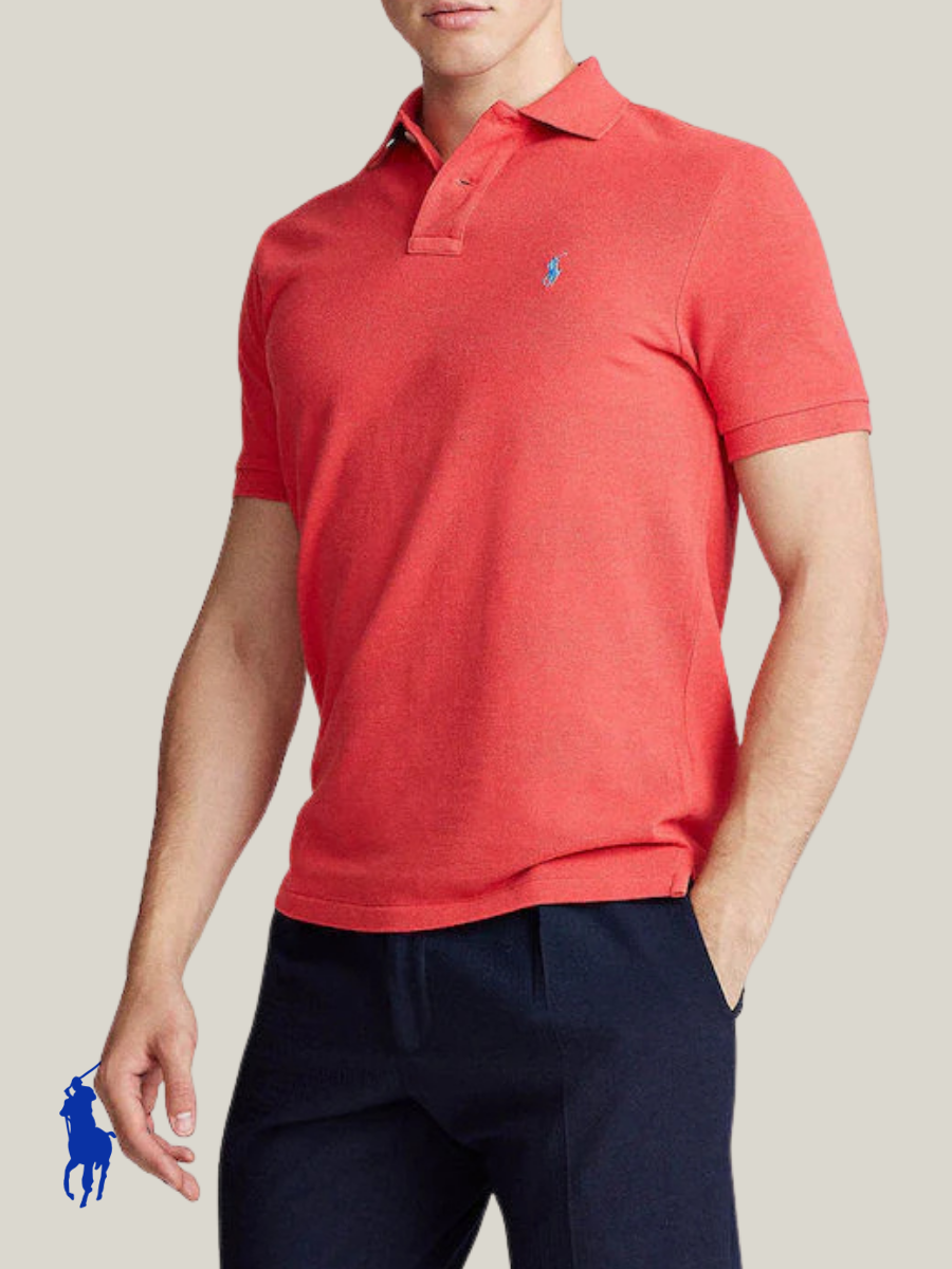 RL Mens S/S Small Pony Plain Polo 710536856209