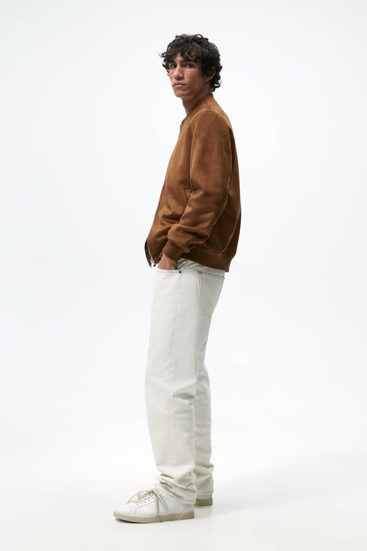 Zara Mens Suede Jacket 3046/401/732