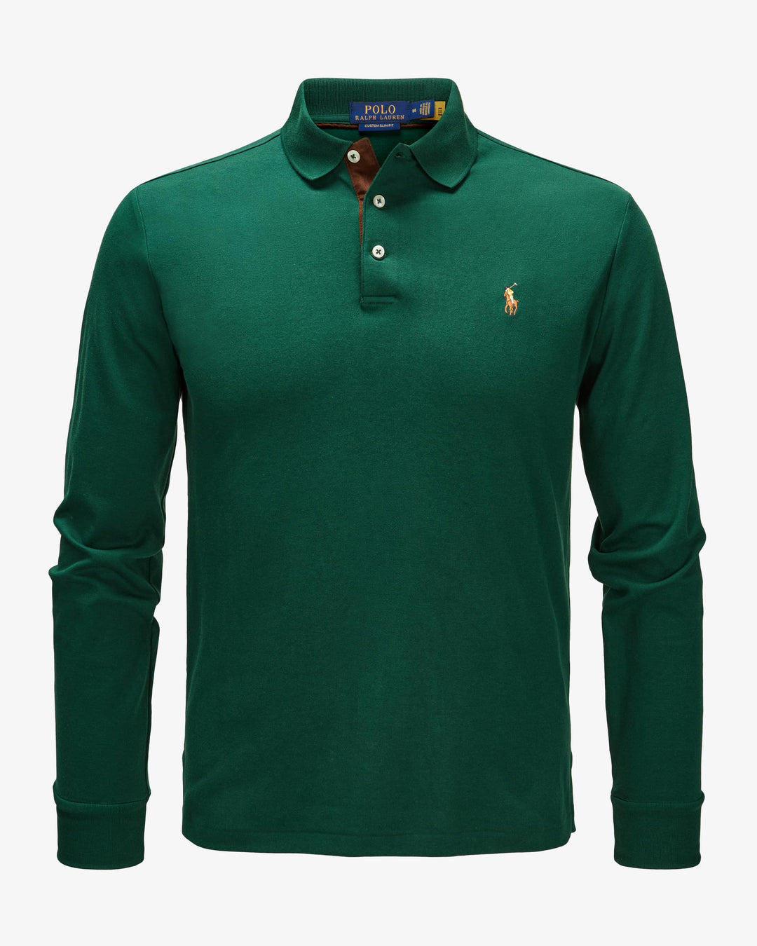 RL Mens L/S Small Pony Polo 710671784032