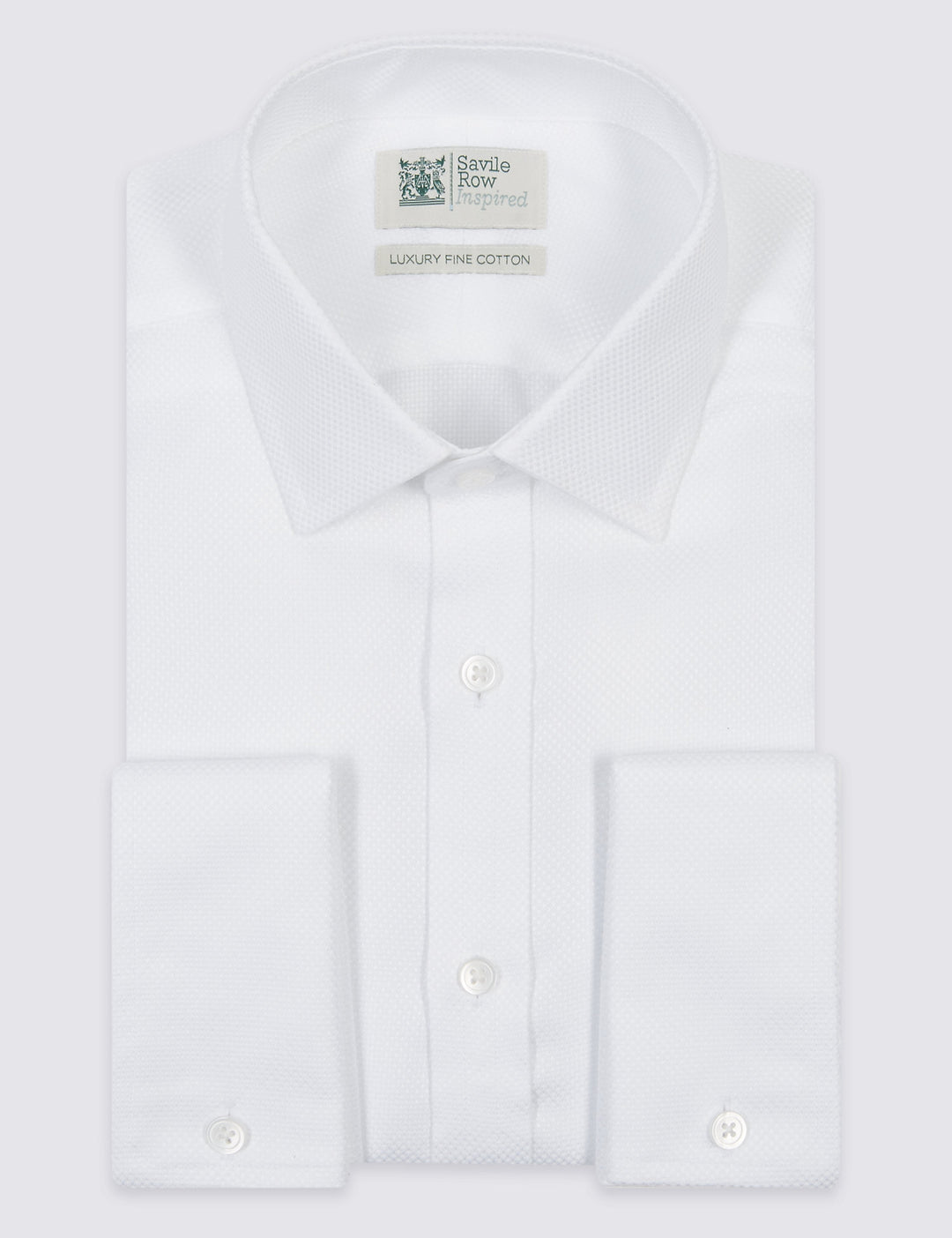 M&S Mens Formal (Savile Row ) Plain Shirt -T11/4955Q