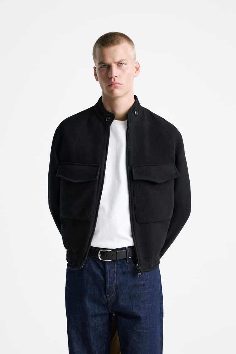 Zara Mens L/S Knitted Jacket 4103/400/800