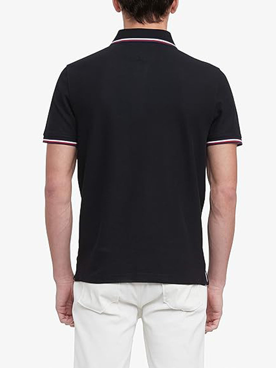 Tommy Hilfiger Mens S/S Polo AT-78J2653 (Black)