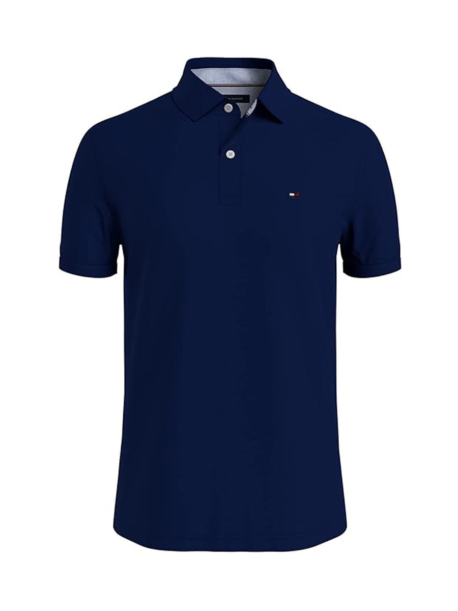 Tommy Hilfiger Mens S/S Polo AT-78J2653 (Navy)