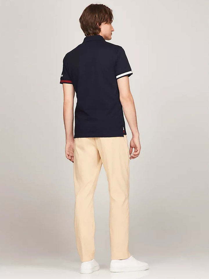 Tommy Hilfiger Mens S/S Polo AT-78J9762 (Navy)