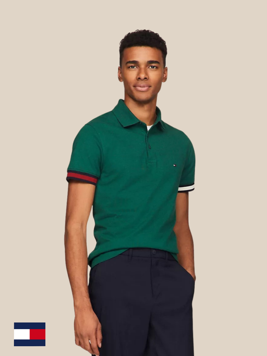 Tommy Hilfiger Mens S/S Polo AT-78J9762