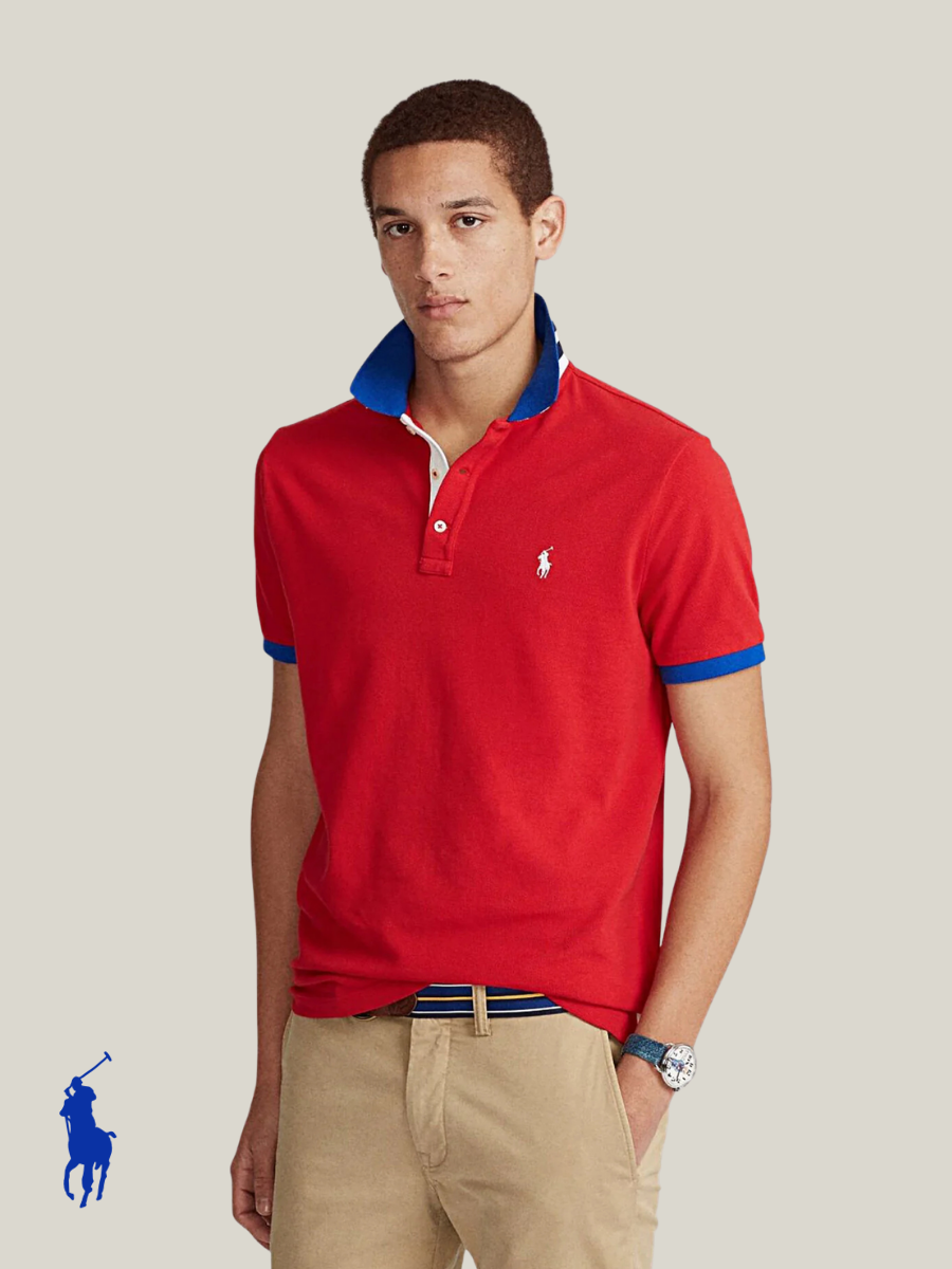 RL Mens S/S Small Pony Plain Polo TM-710823421003