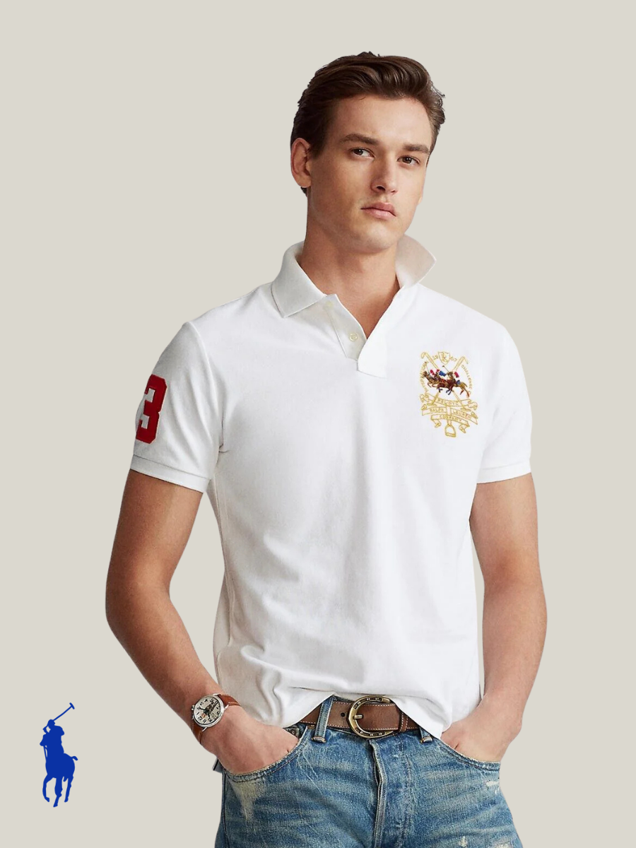 RL Mens S/S Back 3Pony Polo TM-3582100010529010