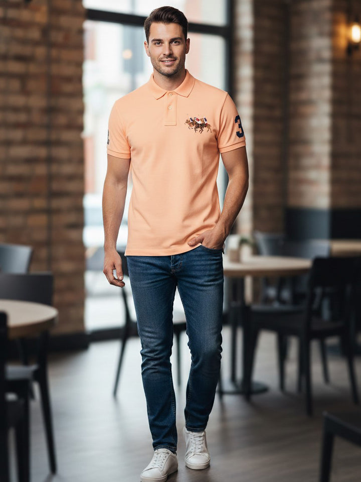 RL Mens S/S 3Pony Polo TM-710830091006