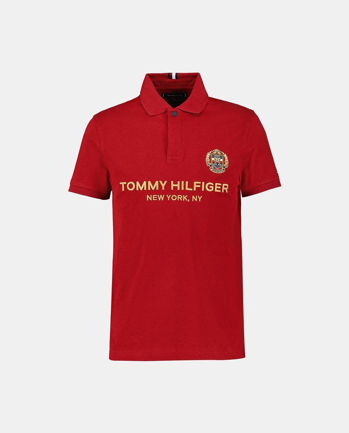 Tommy Hilfiger Mens S/S Badge Polo TM-78J9764