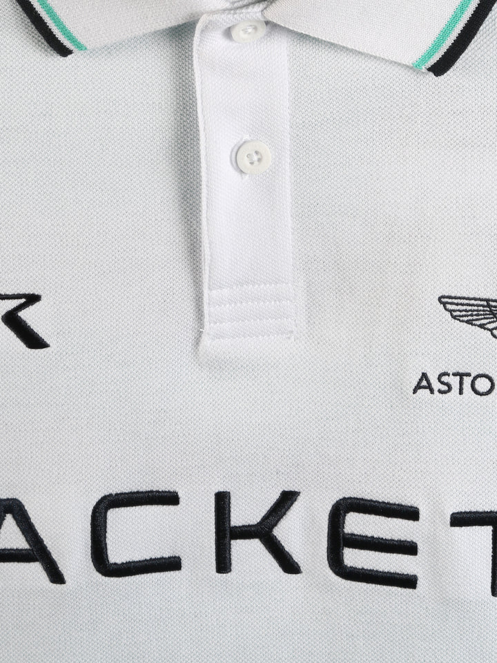 Hackett Mens S/S Aston Martin Multi Wings Polo HM563154