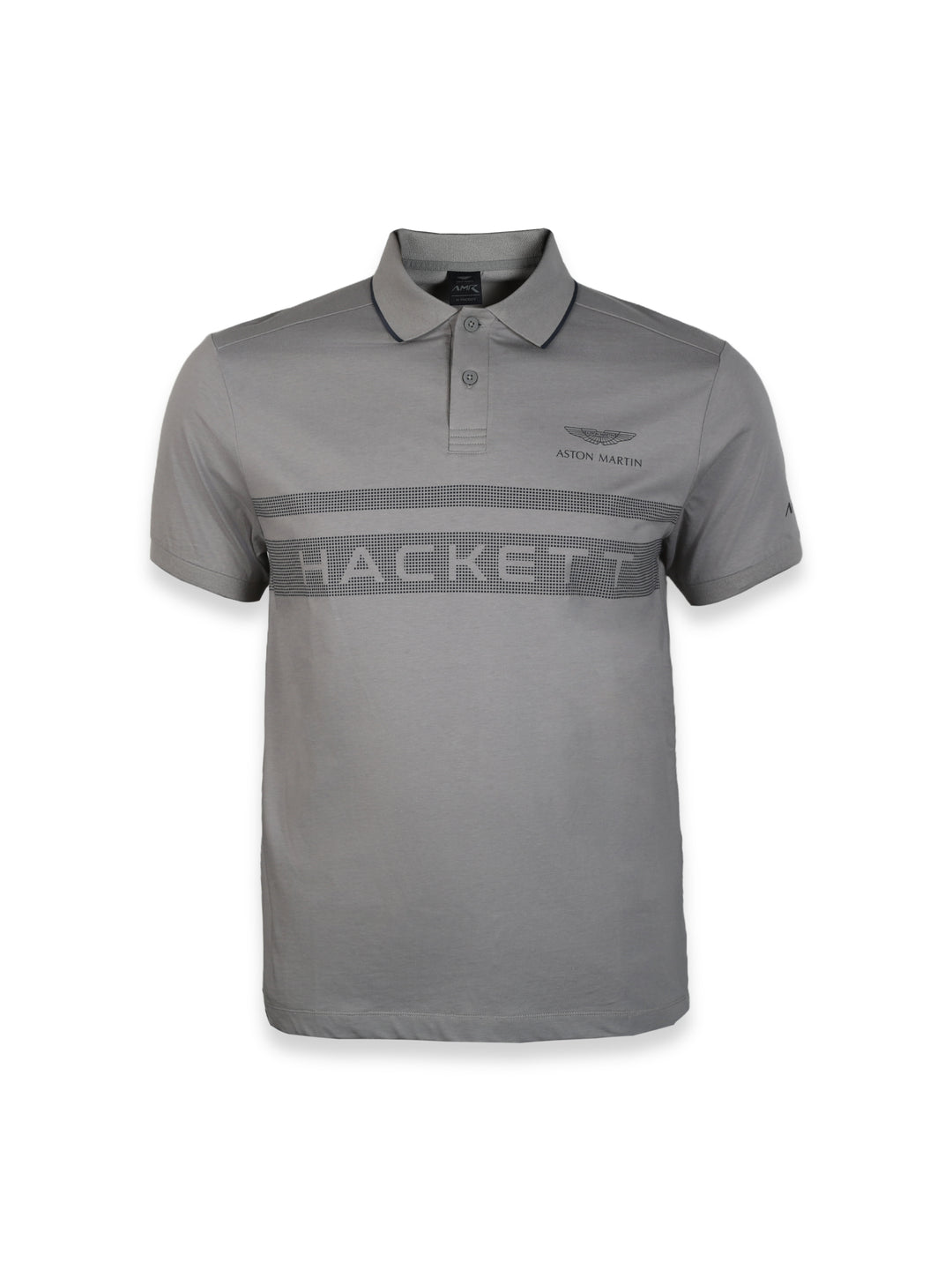 Hackett Mens S/S Aston Martin Chest PNL Polo HM563085