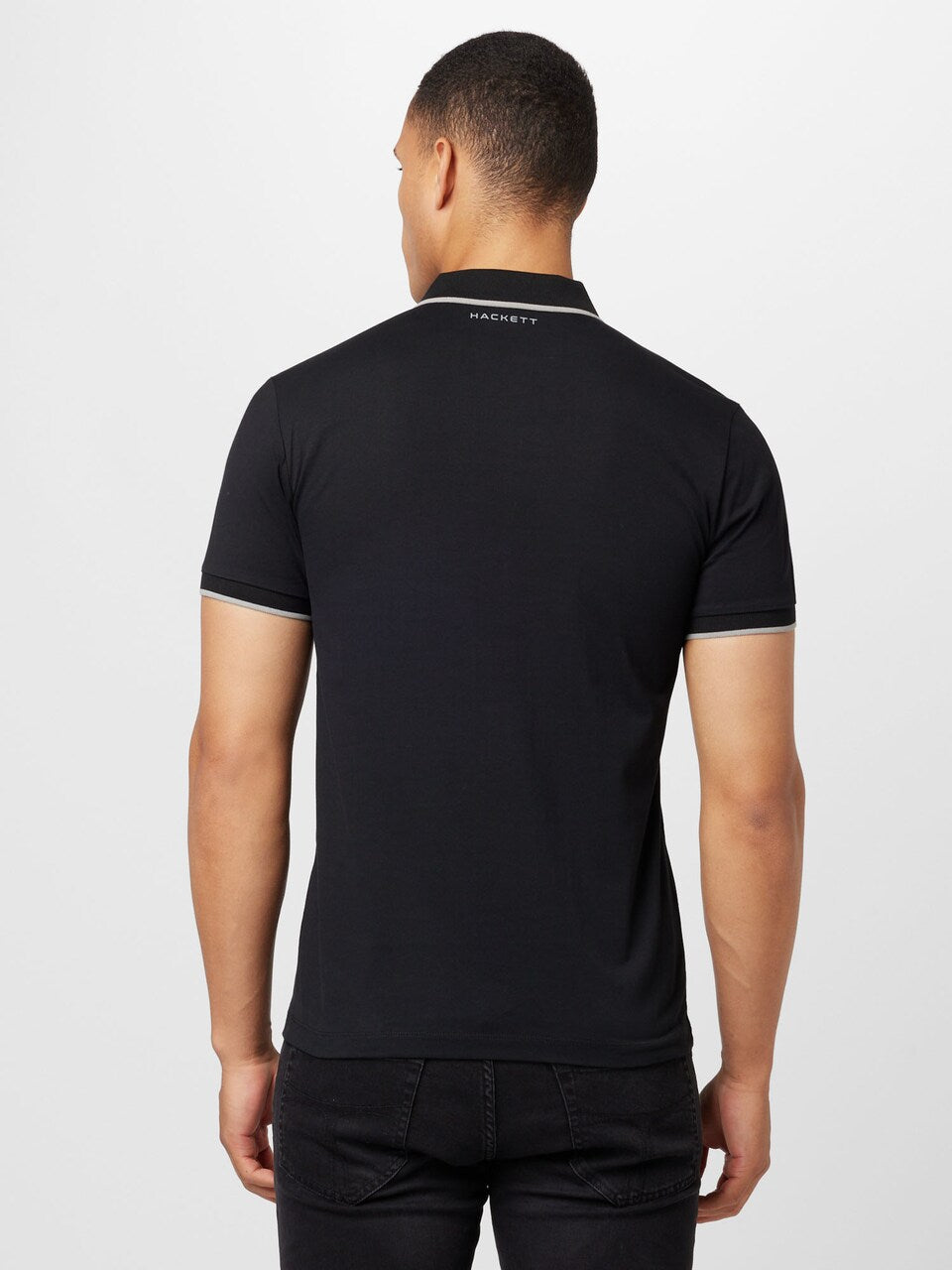 Hackett Mens S/S Aston Martin Racing Star Polo HM563157