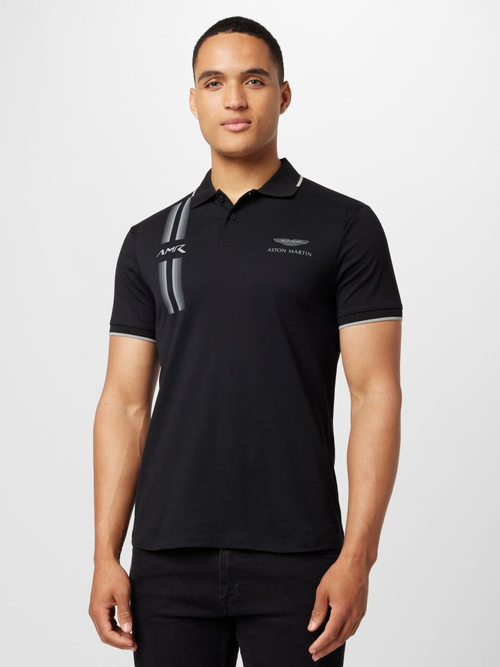 Hackett Mens S/S Aston Martin Racing Star Polo HM563157