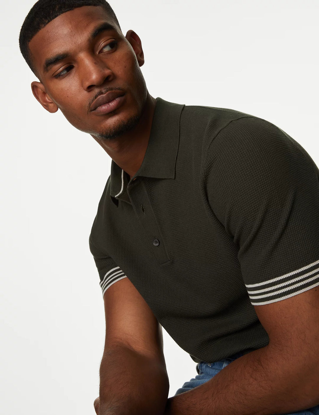 M&S Mens S/S Polo T30/4197M