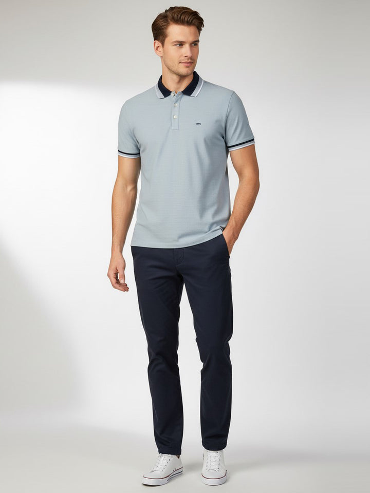 MK Mens S/S Textured Polo