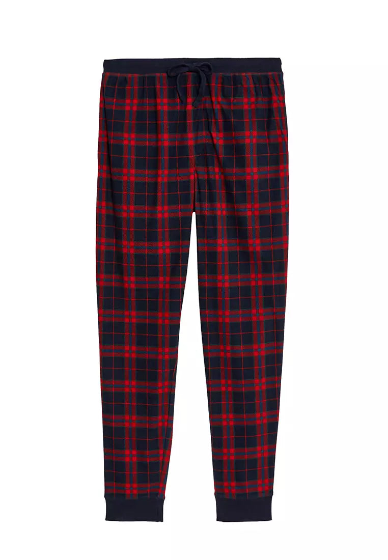 M&S Mens Flannel Check Trouser T07/3454