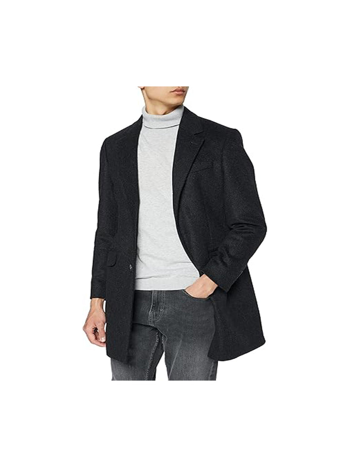 Hackett Men Wool Mix 3QTR Coat HM402794