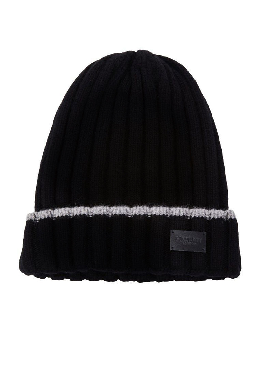 Hackett Mens Cashmere Beanie Cap HM042391 (Black)