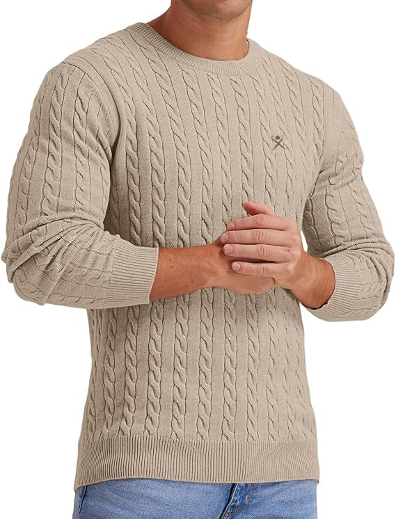 Hackett Mens L/S Cashmere R-Neck Jersey HM702908