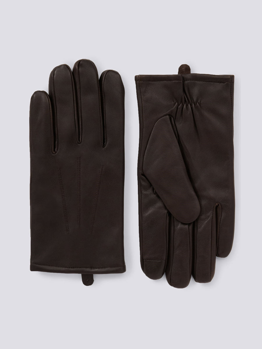 M&S Mens Leather Gloves T09/2213