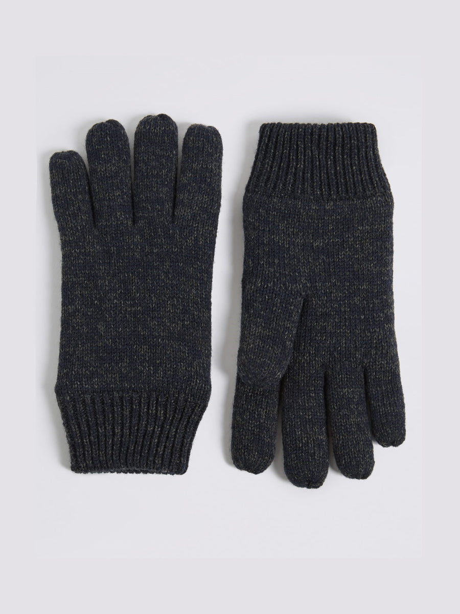 M&S Mens Fleece Polyester Gloves T09/2241M