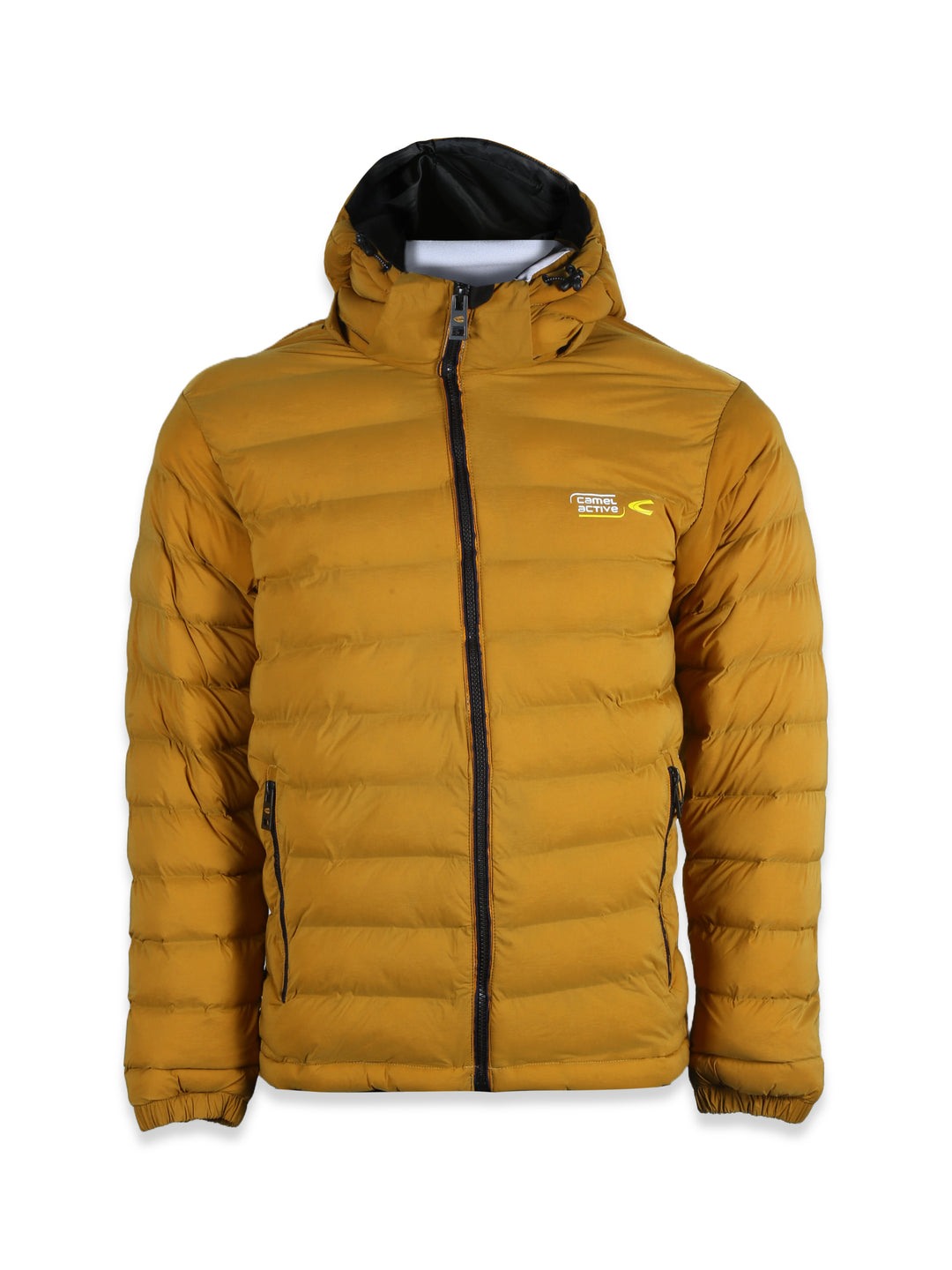 Camel Active Mens L/S Hoodi Jacket (Mustard)