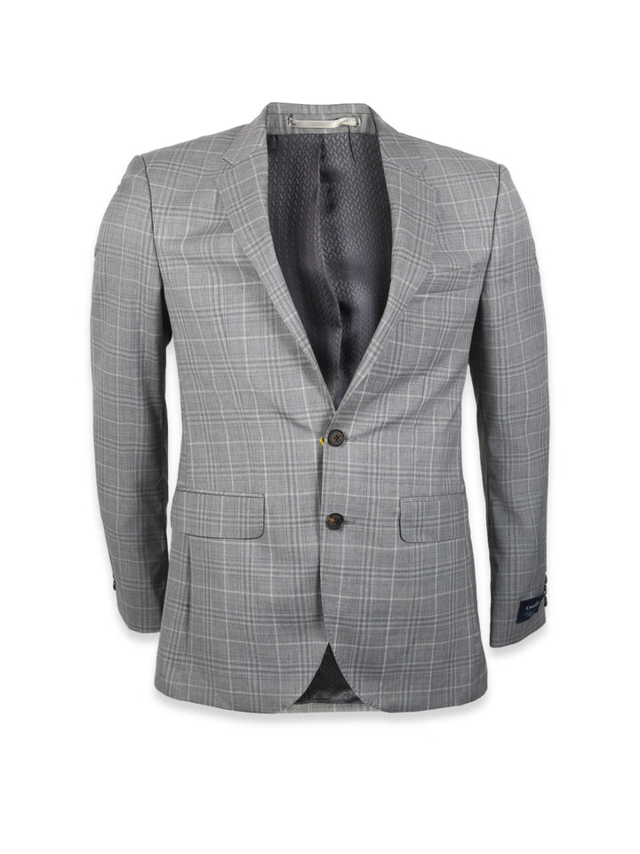 Jaeger Mens 100%Wool Regular Check Suit 8500302