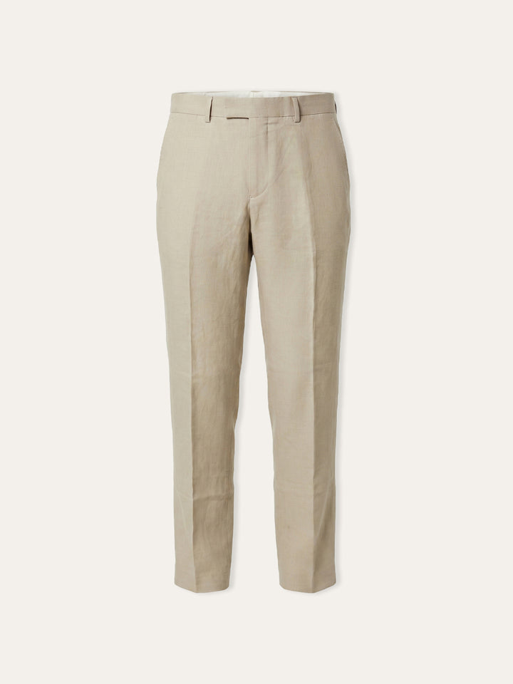 Jaeger Men Linen Regular (RF) Plain Formal Trouser 8500567