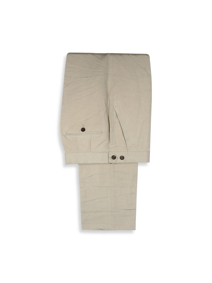 Jaeger Mens Linen Long (RF) Plain Formal Trouser 8500343