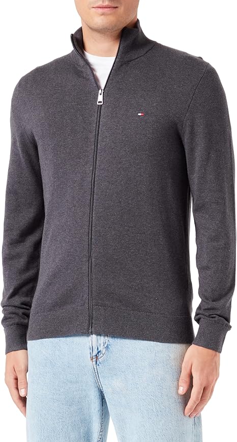 Tommy Hilfiger Mens L/S Half Zip Zipper-78J9329