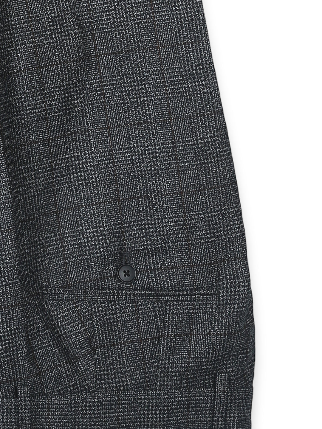 Jaeger Mens Wool Long (RF) Check Formal Trouser 8600198