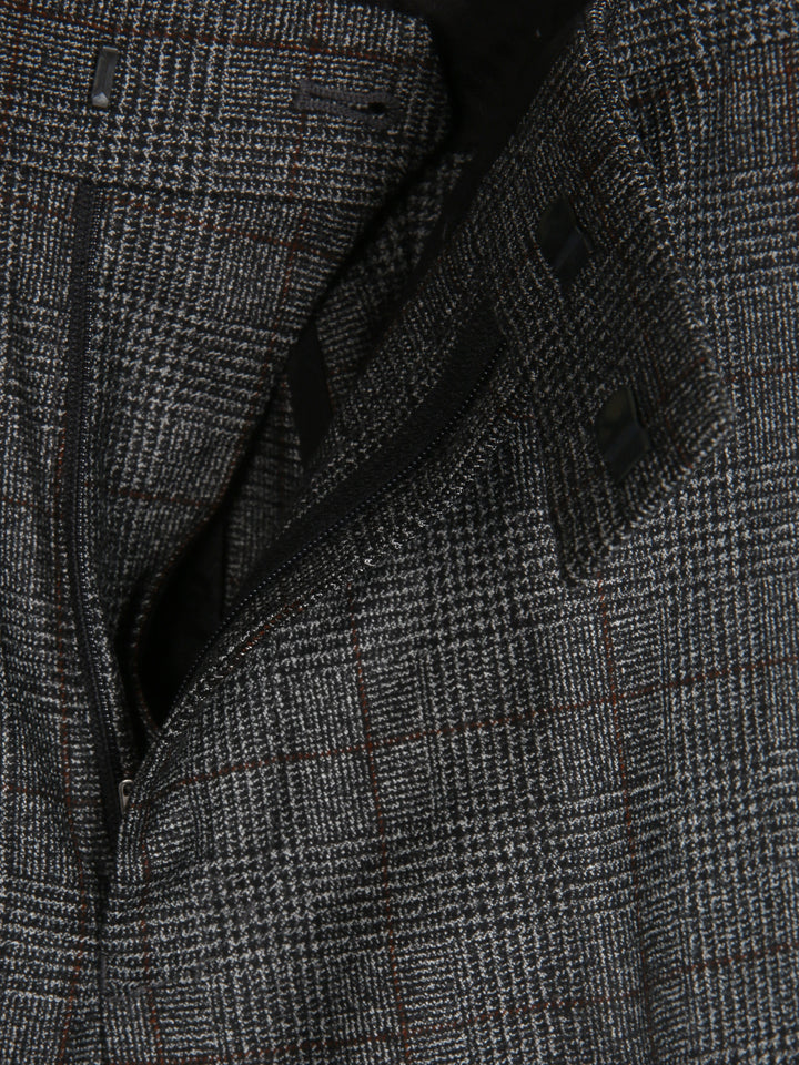 Jaeger Men Wool Regular (RF) Check Formal Trouser 8600198