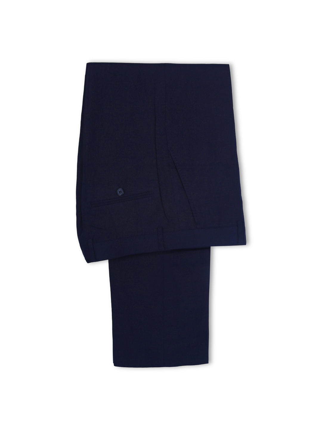 Jaeger Mens Linen Regular (RF) Plain Formal Trouser 8300595