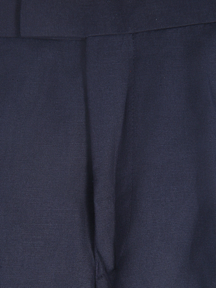 Jaeger Men Linen Long (RF) Plain Formal Trouser 8500341