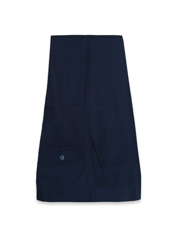 Jaeger Mens Wool Regular (RF) Small Check Formal Trouser 8500060