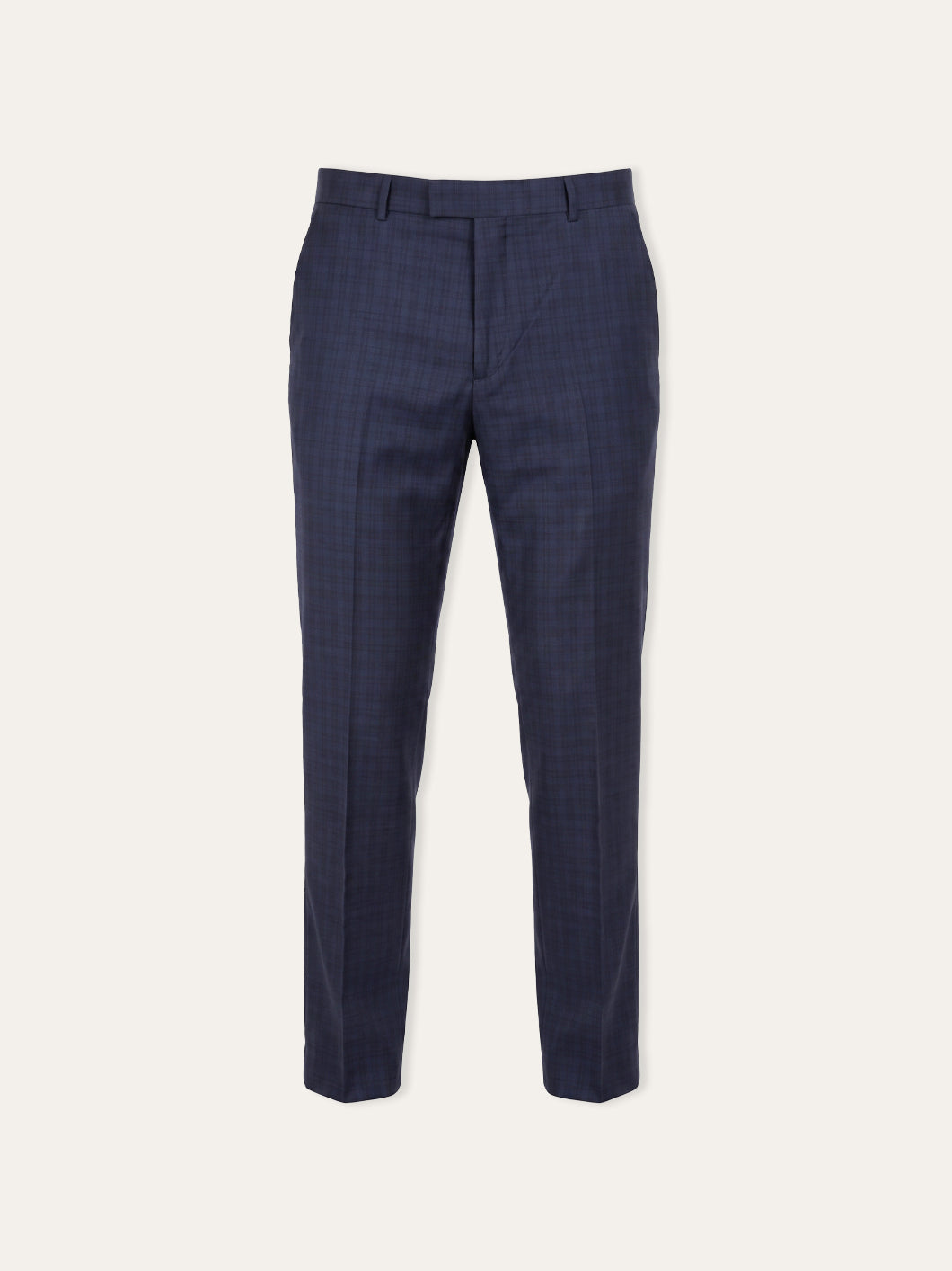 Jaeger Men Wool Long (RF) Small Check Formal Trouser 8500060