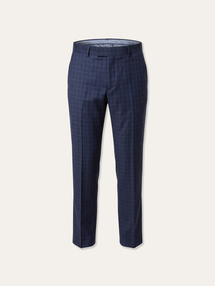 Jaeger Men Wool Short (RF) Small Check Formal Trouser 8500060