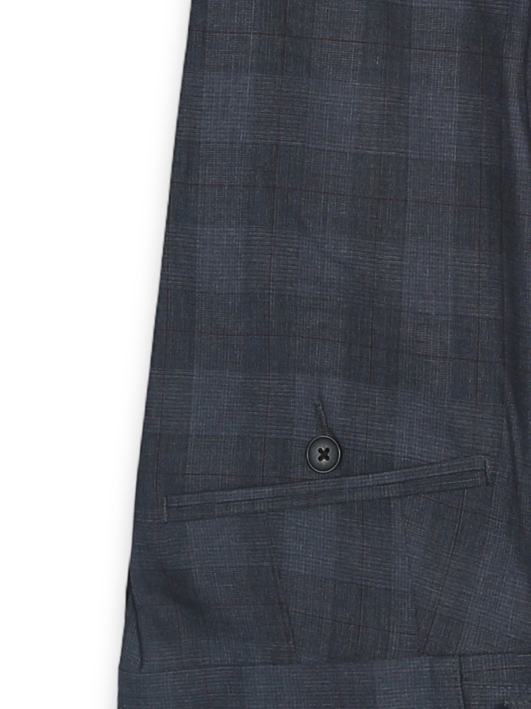 Jaeger Mens Wool Regular (SF) Check Formal Trouser 8300719