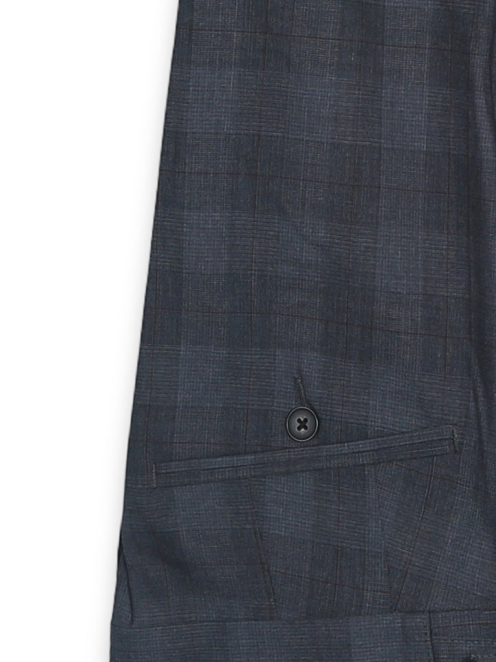 Jaeger Mens Wool Regular (SF) Check Formal Trouser 8300719
