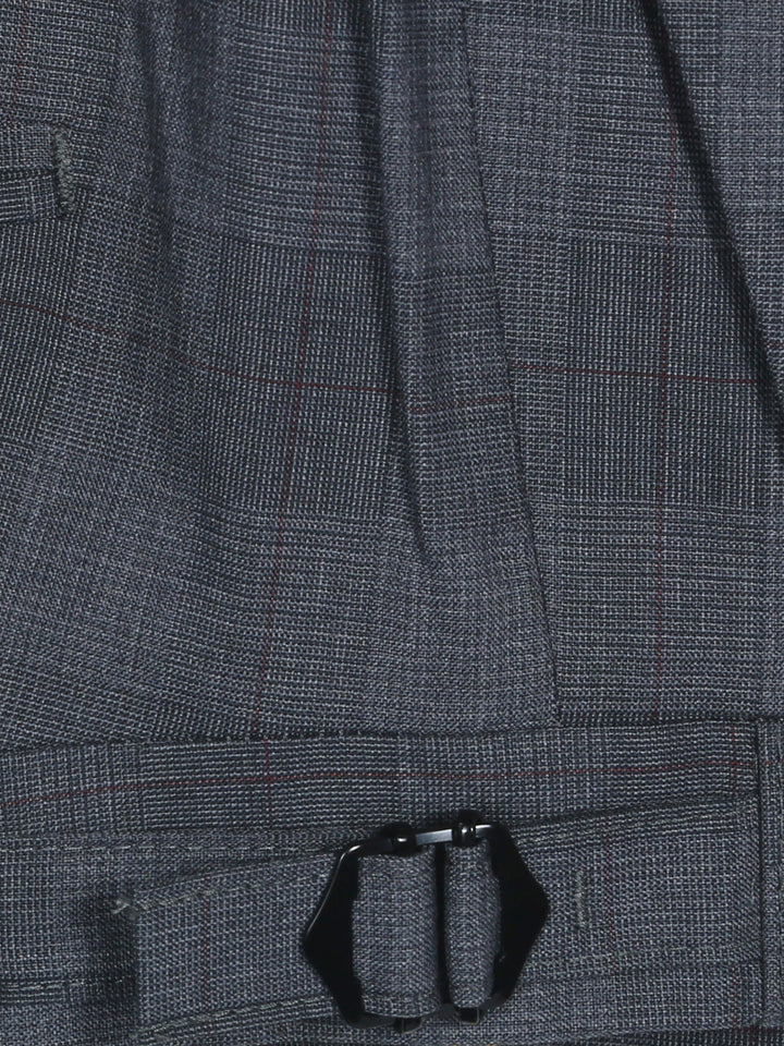 Jaeger Mens Wool Regular (SF) Check Formal Trouser 8300719
