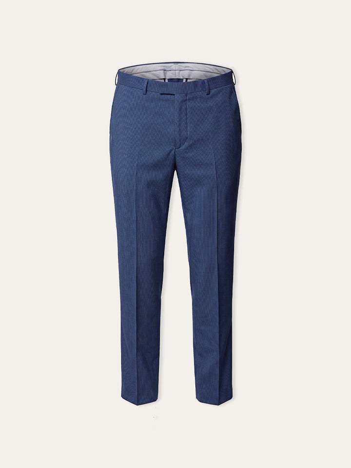 Jaeger Men Wool Regular (SF) Small Check Formal Trouser 8500582